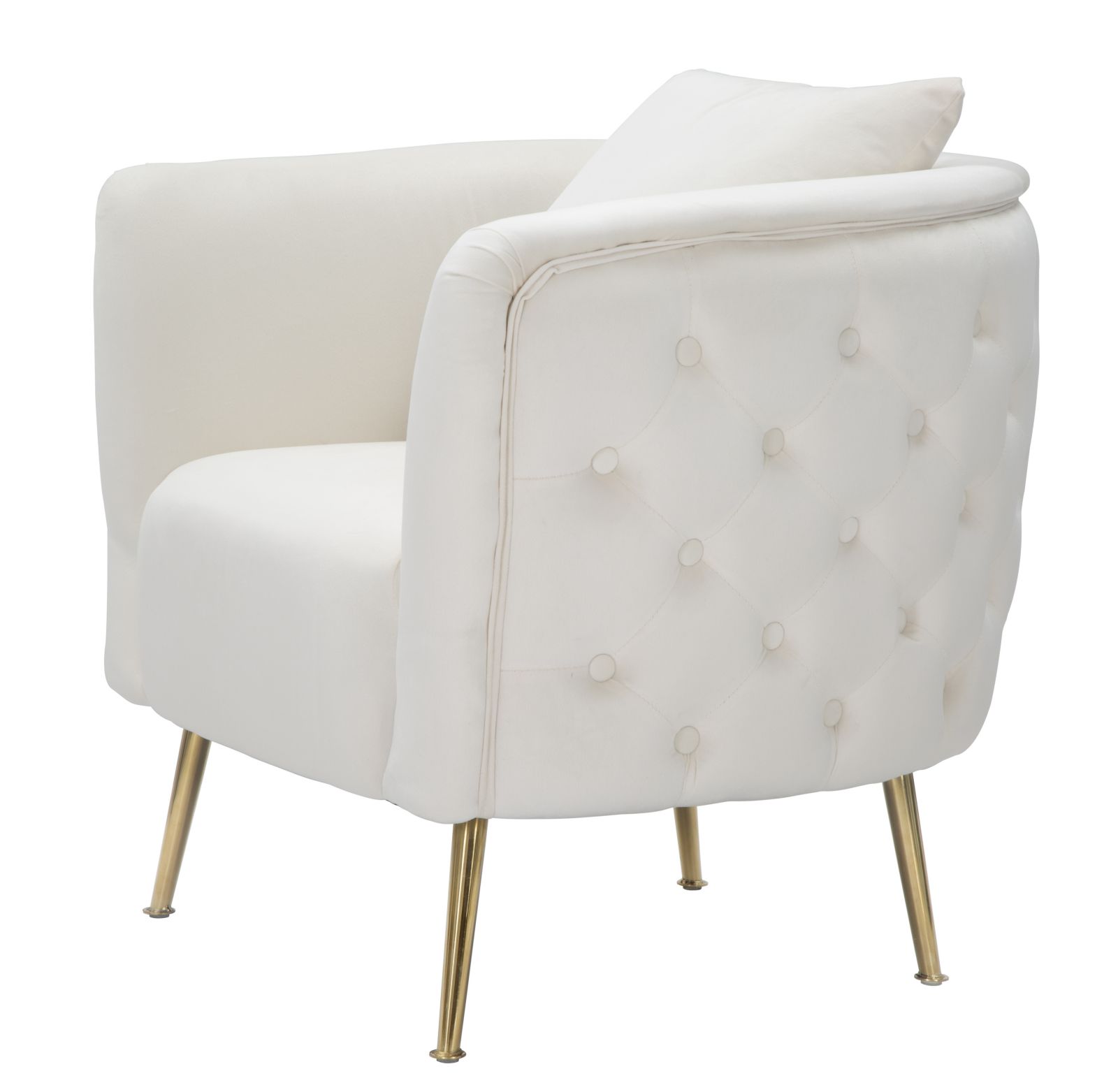 Bucarest Krema fotel 76x74x73 cm Bucarest Krema Fotel 76x74x73 cm