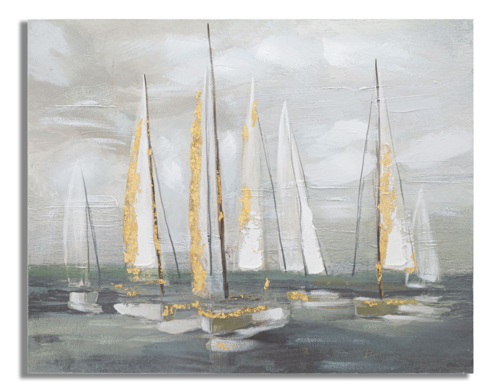 Falfestés arany Csónak 100x2,8x80 cm Falfestés arany Csónak 100x2,8x80 cm
