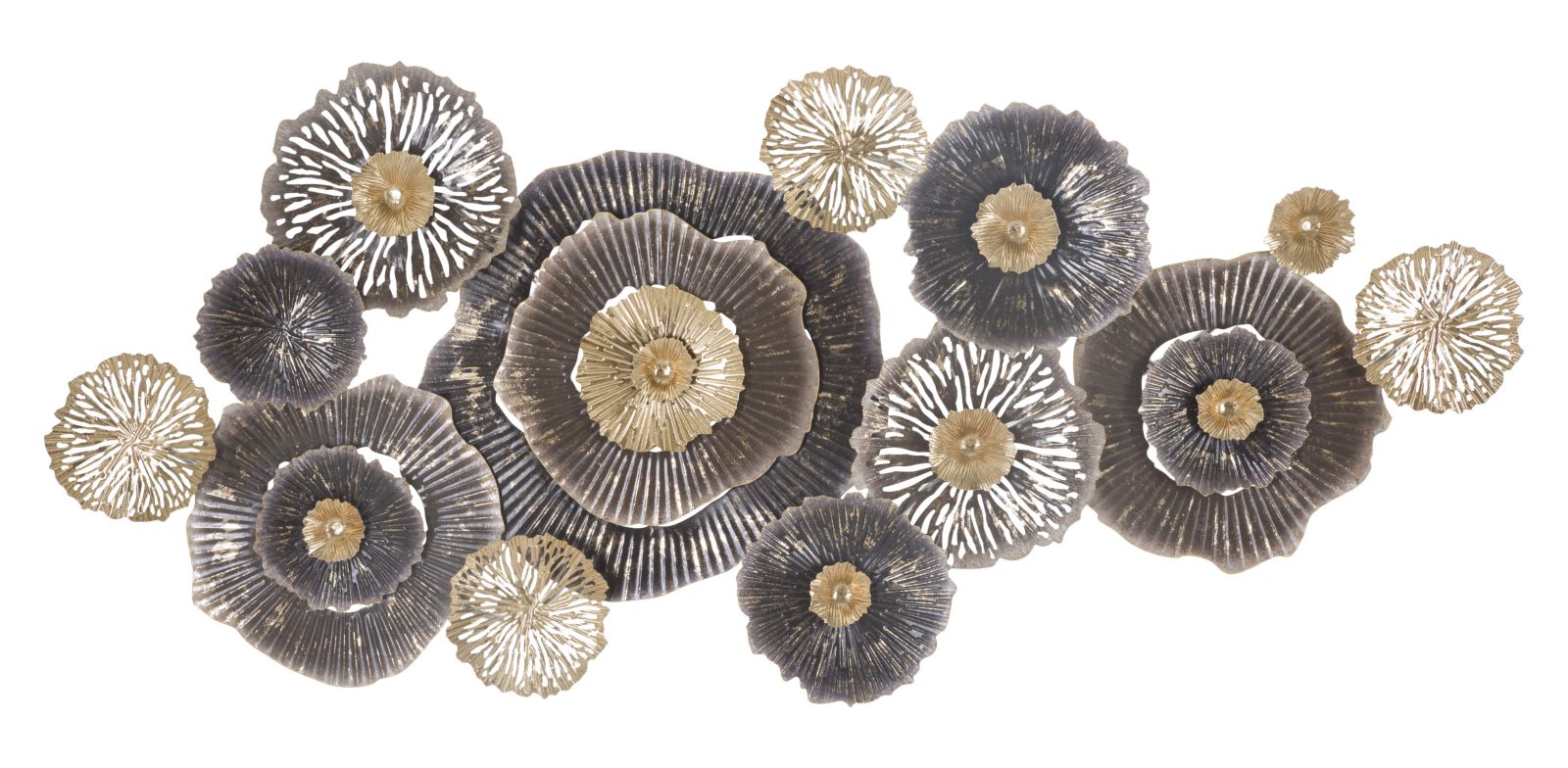 Vas Fali Panel Barna -A- 167,6x7,6x73,5 cm