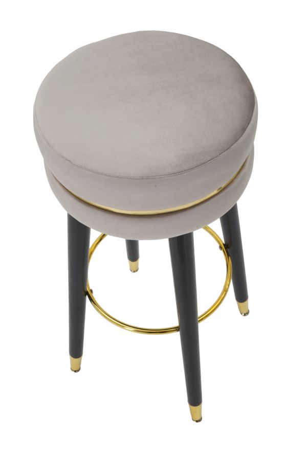Bárszék Paris Grigio/arany Ø 35x74 cm Bárszék Paris Grigio/Arany Ø 35x74 cm