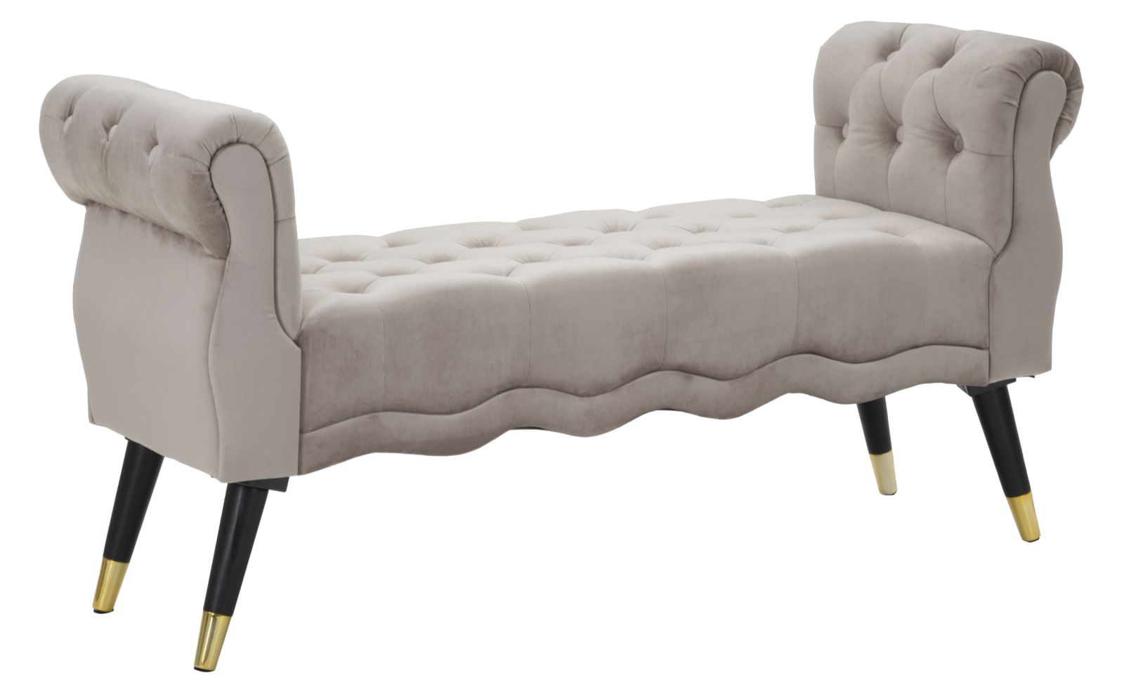 Paris Pad Szürke/arany 120x40x60 cm Paris Pad Szürke/Arany 120x40x60 cm