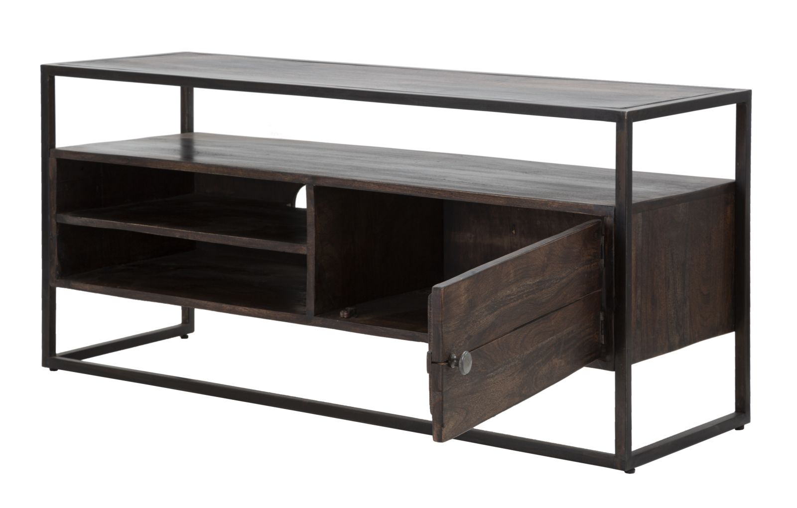 Tv-Tartó Burn 120x40x55 (Akáciafa cm) Tv-Tartó Burn 120x40x55 (Akáciafa cm)