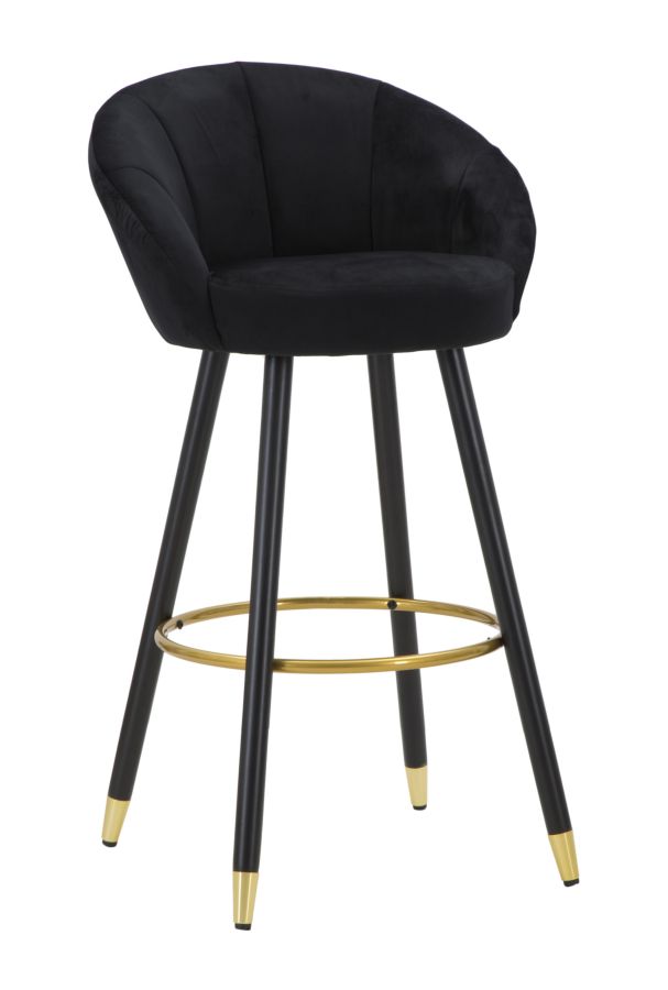Bar szék Prague fekete 55x56x104 cm Bar Szék Prague Nero 55x56x104 cm