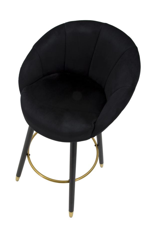 Bar szék Prague fekete 55x56x104 cm Bar Szék Prague Nero 55x56x104 cm