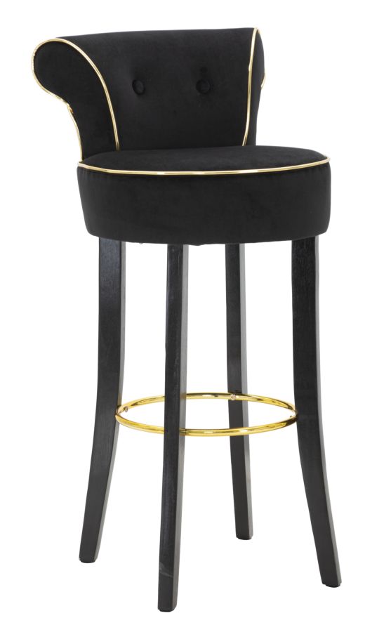 Luxy Bar szék Fekete 46x48x96 cm Luxy Bar Szék Fekete 46x48x96 cm