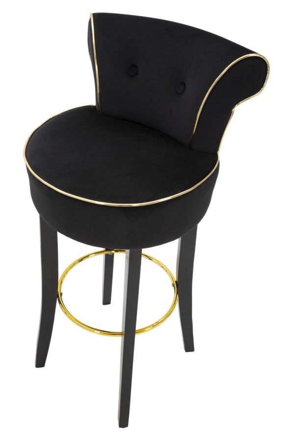 Luxy Bar szék Fekete 46x48x96 cm Luxy Bar Szék Fekete 46x48x96 cm
