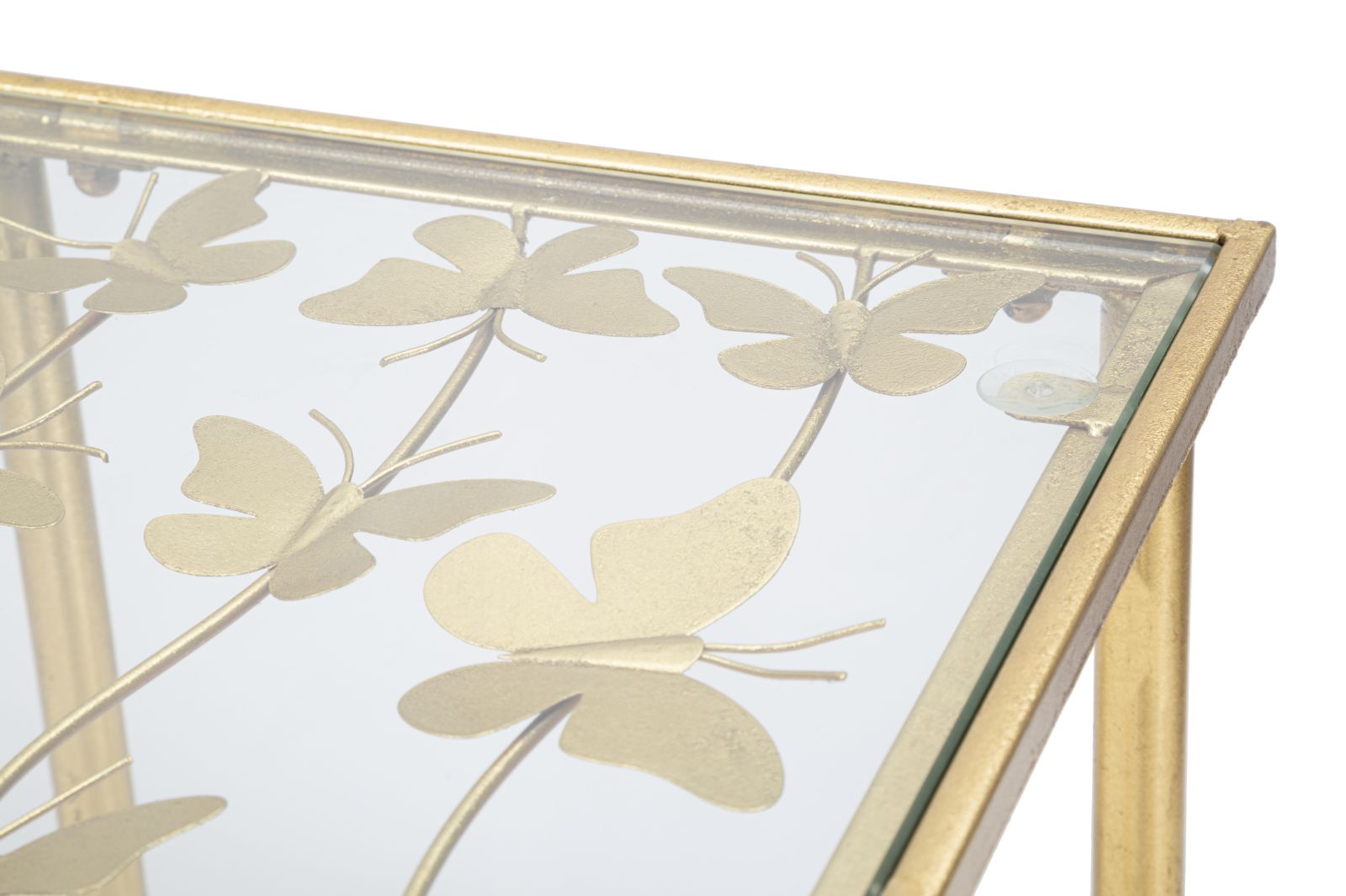 Konzol Lepkék Üveg 100x35x80 cm Konzol Lepkék Üveg 100x35x80 cm