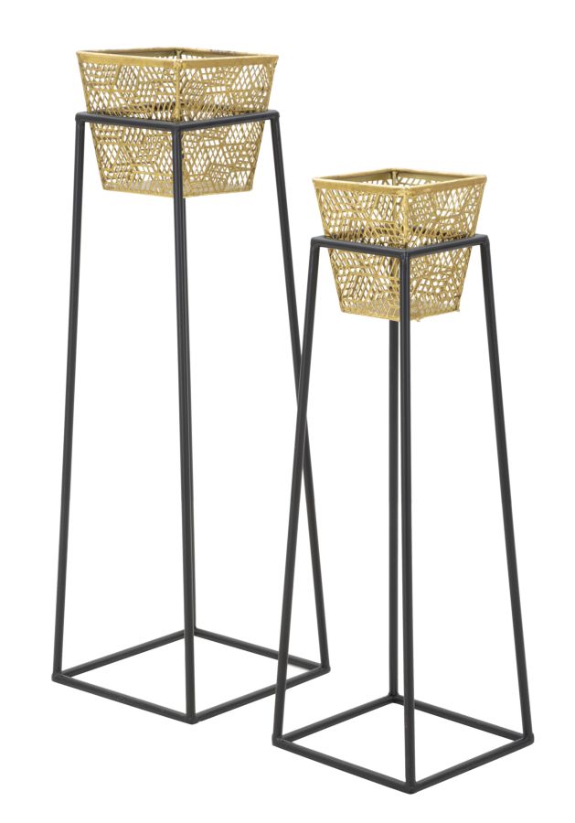 Váza Older Négyzetes Szett 2 db Ø 23x70-20x60 cm