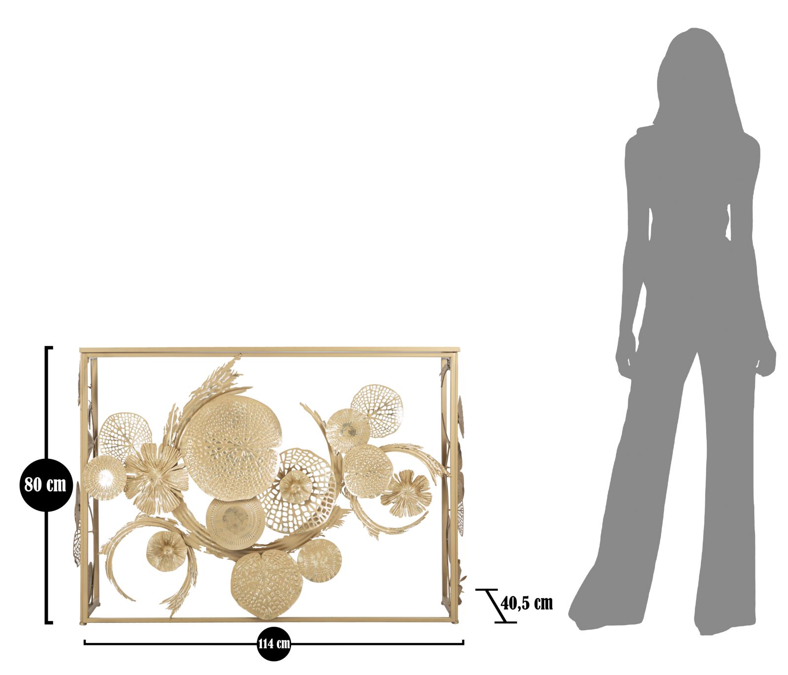 Konsol Glam Univers 114x40,5x80 cm Konsol Glam Univers 114x40,5x80 cm