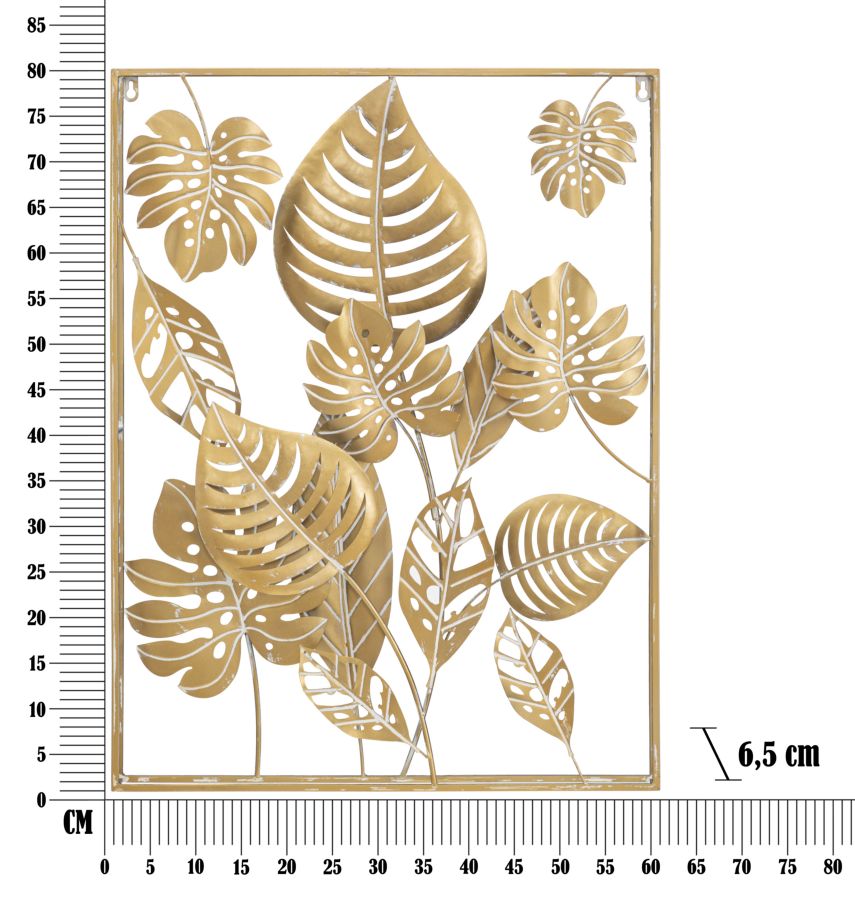 Vasfalpanel Jungle Ret. 60x80x6,5 cm Vasfalpanel Jungle Ret. 60x80x6,5 cm