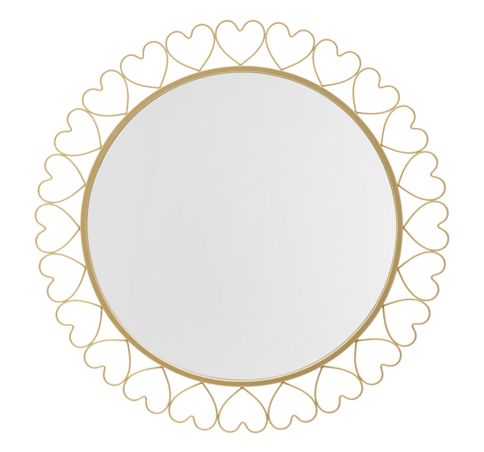 Falitükör Szív Ø 80x2,5 cm