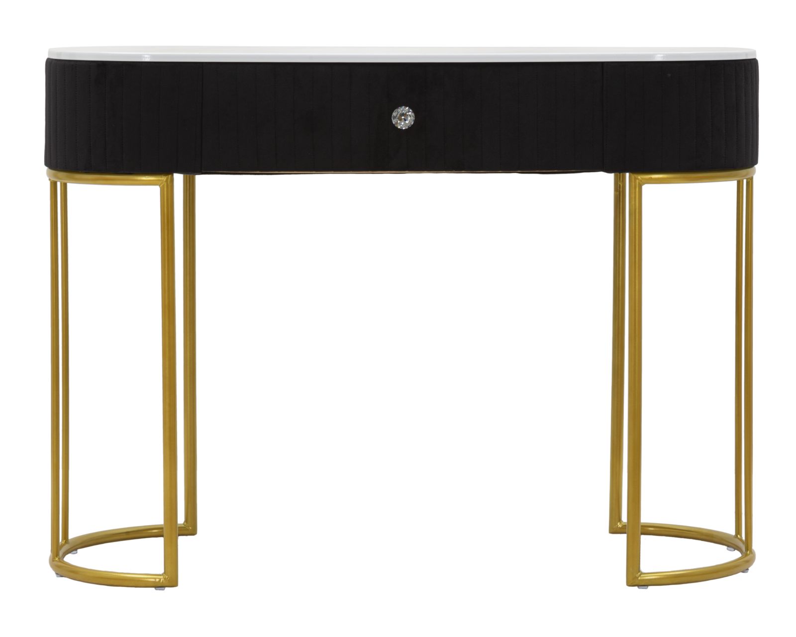 Konsol Montpellier Fekete 100x43x74 cm Konsol Montpellier Fekete 100x43x74 cm