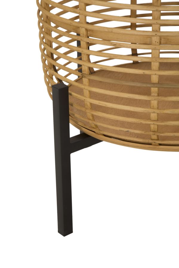 Rattan Vázatartó Szett 2 db Ø 41x47-33x39 cm Rattan Vázatartó Szett 2 Db Ø 41x47-33x39 cm