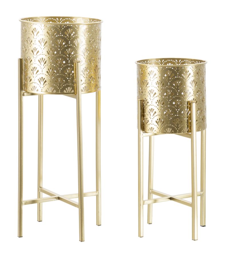 Vázatartó Golvy Szett 2 db -B- Ø 21x52-19x42 cm Vázatartó Golvy Szett 2 Db -B- Ø 21x52-19x42 cm