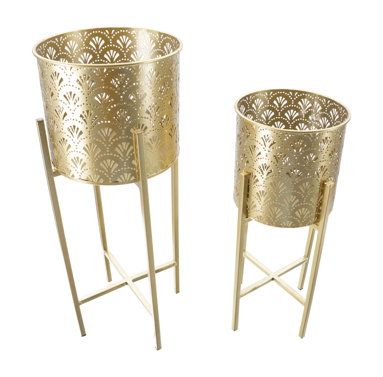Vázatartó Golvy Szett 2 db -B- Ø 21x52-19x42 cm Vázatartó Golvy Szett 2 Db -B- Ø 21x52-19x42 cm