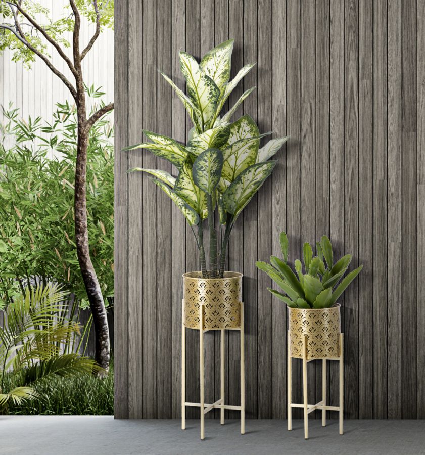 Vázatartó Golvy Szett 2 db -B- Ø 21x52-19x42 cm Vázatartó Golvy Szett 2 Db -B- Ø 21x52-19x42 cm