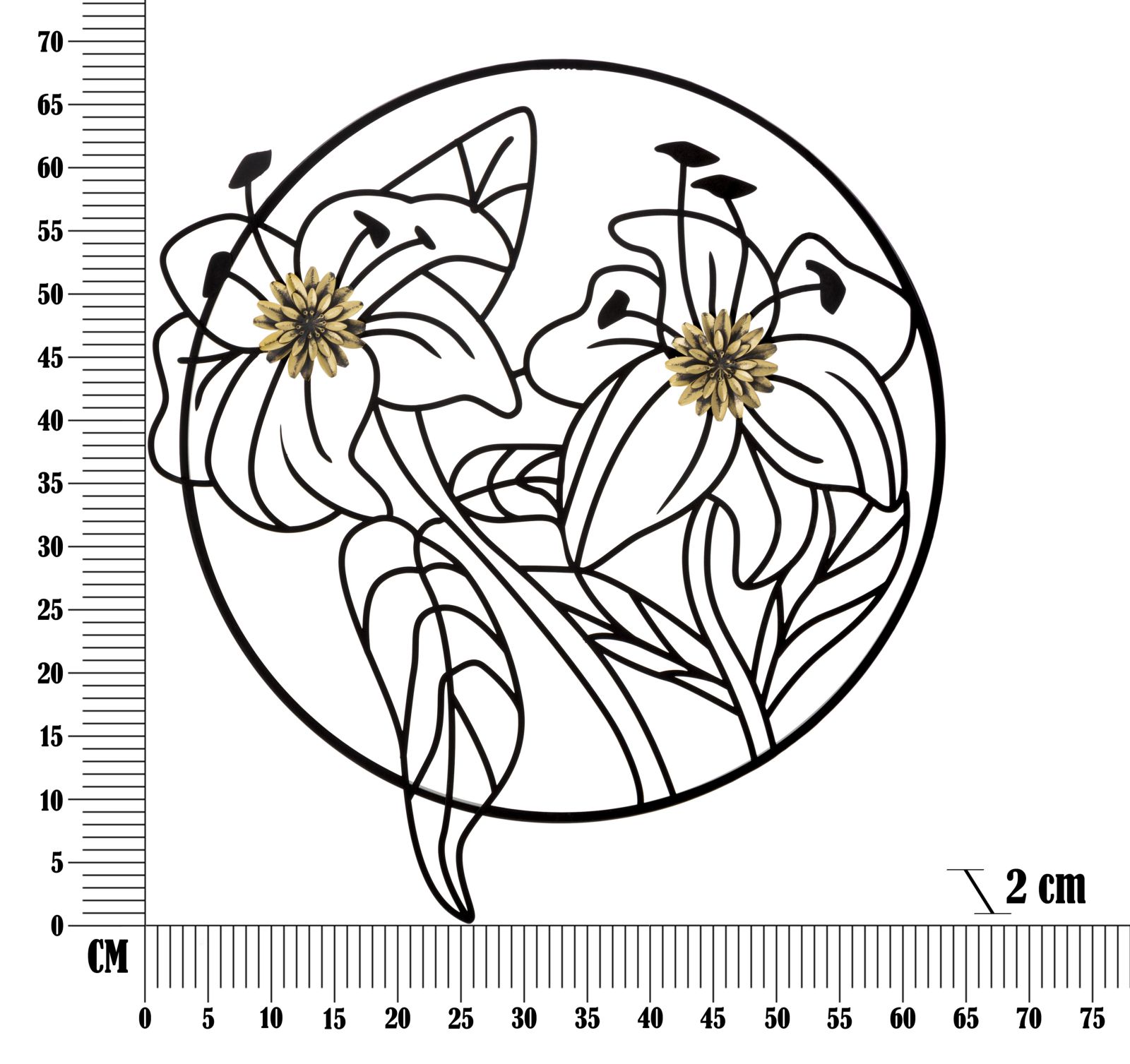 Faldekoráció Simply Flotis 63x2x69 cm Faldekoráció Simply Flotis 63x2x69 cm