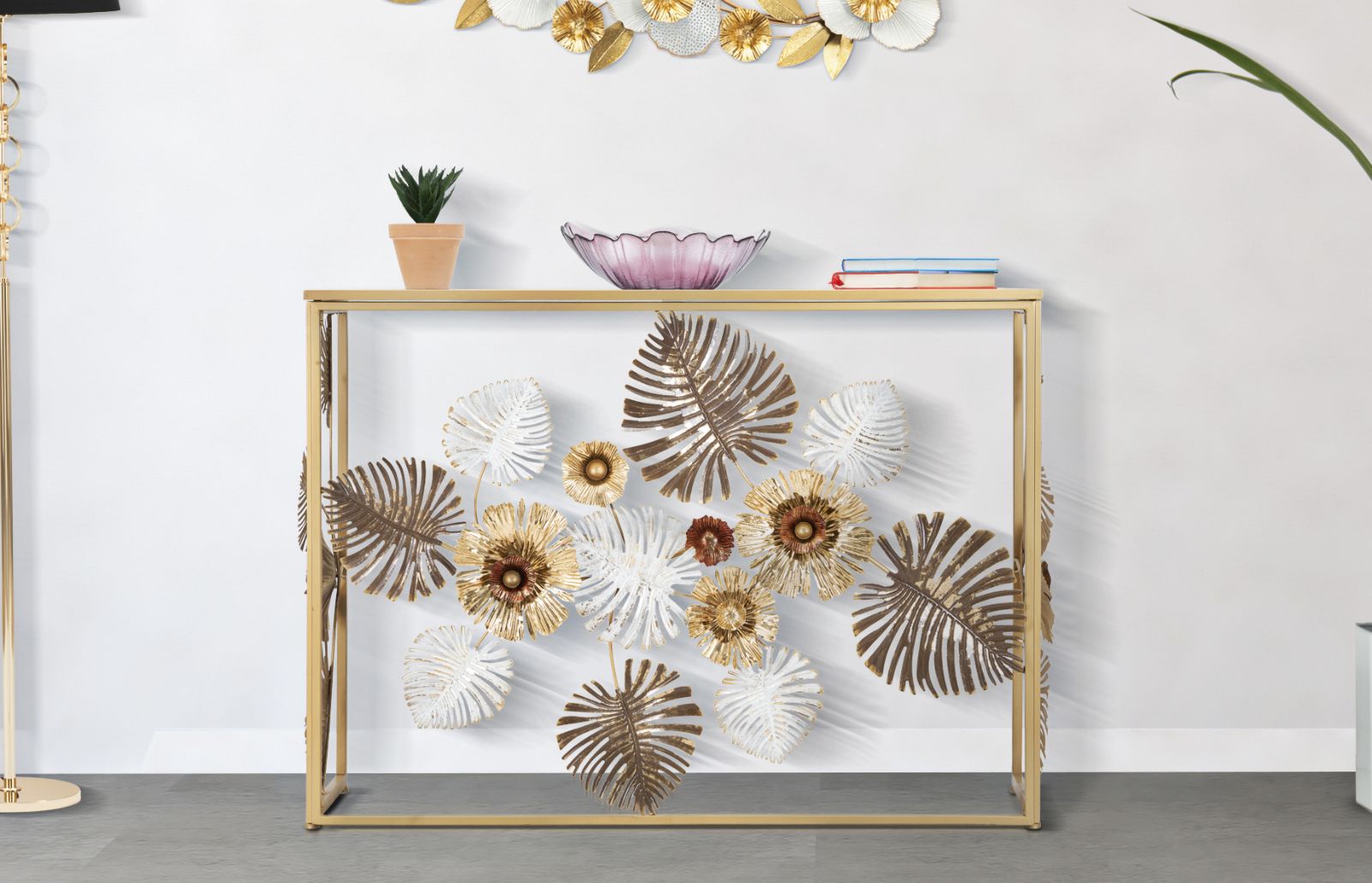Konsol Glam Floris 113x40x80 cm Konsol Glam Floris 113x40x80 cm