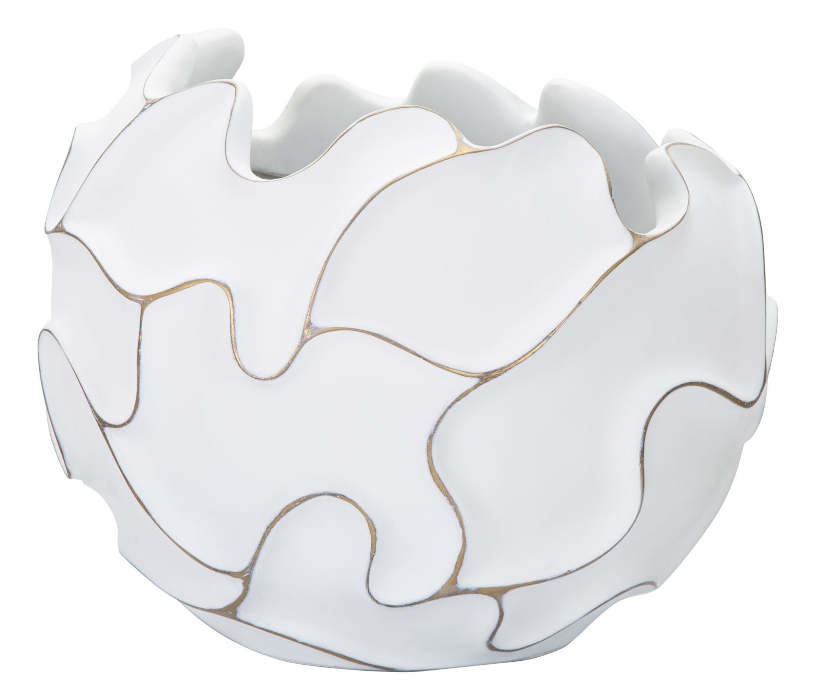 Gaspeau Poli-Műgyanta Vonalak Ø 44x37 cm Gaspeau Poli-Műgyanta Vonalak Ø 44x37 cm