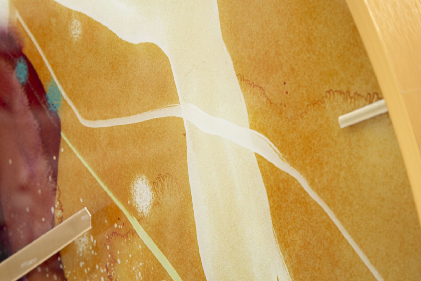 Falóra Üveg Mity Ø 80x5 cm