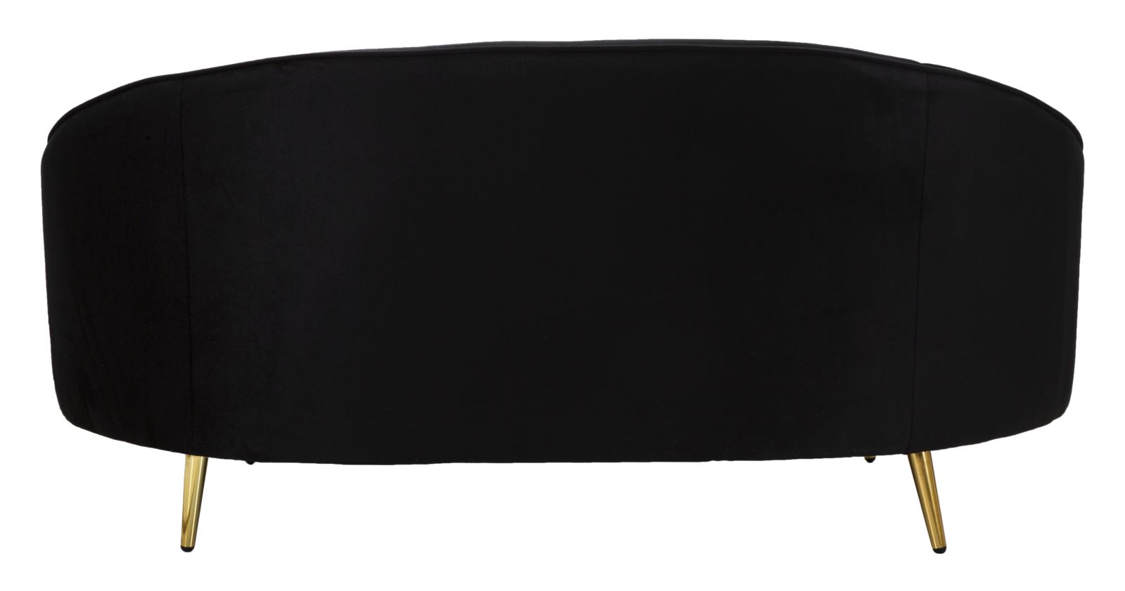 Oslo 2 Üléses Kanapé Párnával, Fekete 148x84x68 cm Oslo 2 Üléses Kanapé Párnával, Fekete 148x84x68 cm