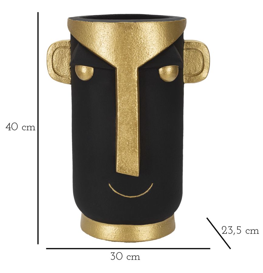 Váza Tribal -C- 30x23,5x40 cm