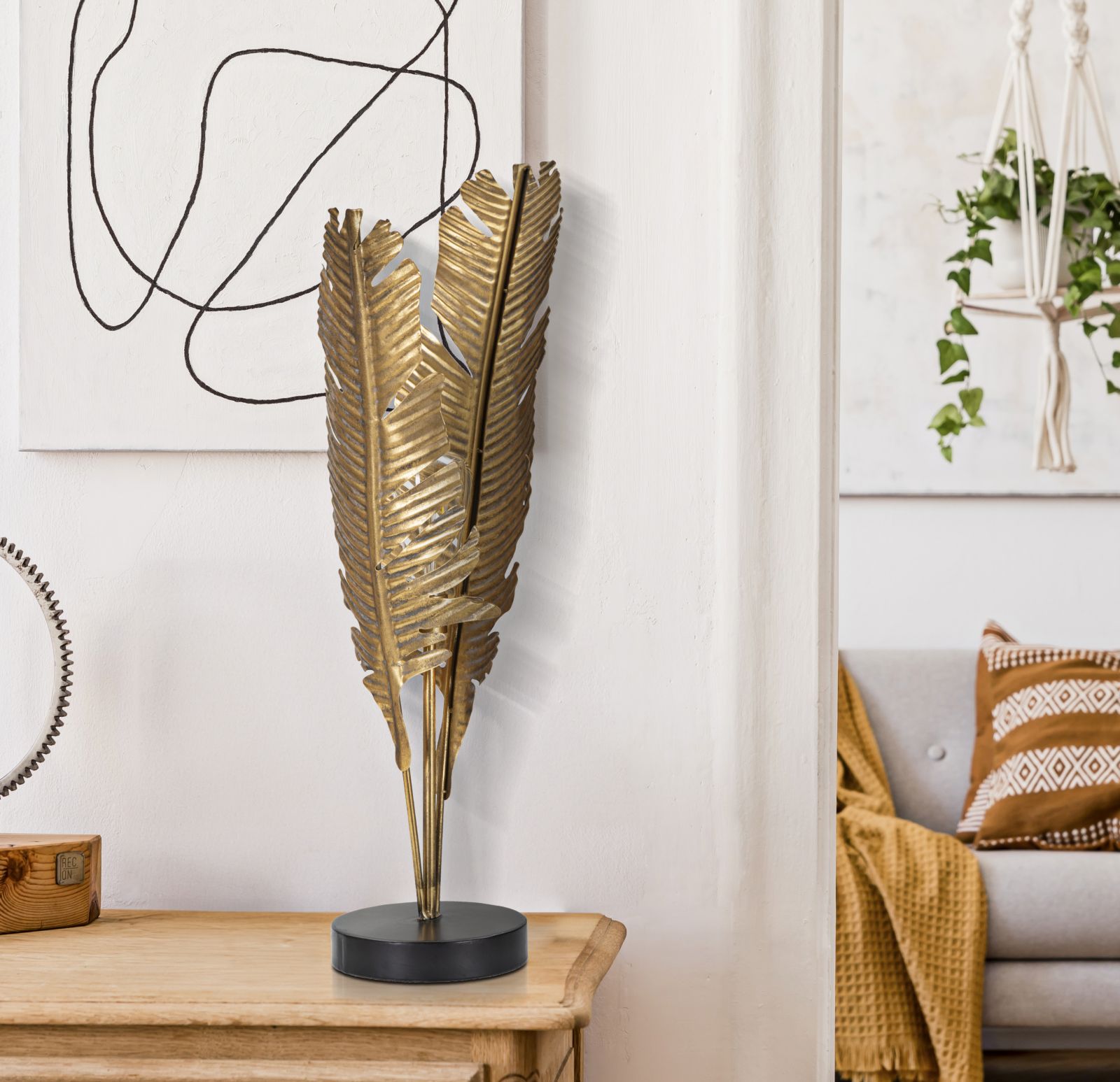 Asztali Lámpa Palm Ø 26x65 cm Asztali Lámpa Palm Ø 26x65 cm
