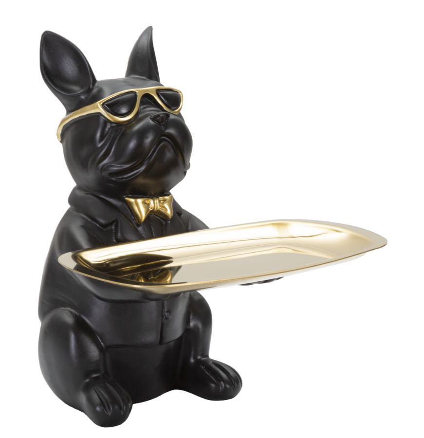 Decor Bull Dog 19x20x23,5 cm Decor Bull Dog 19x20x23,5 cm