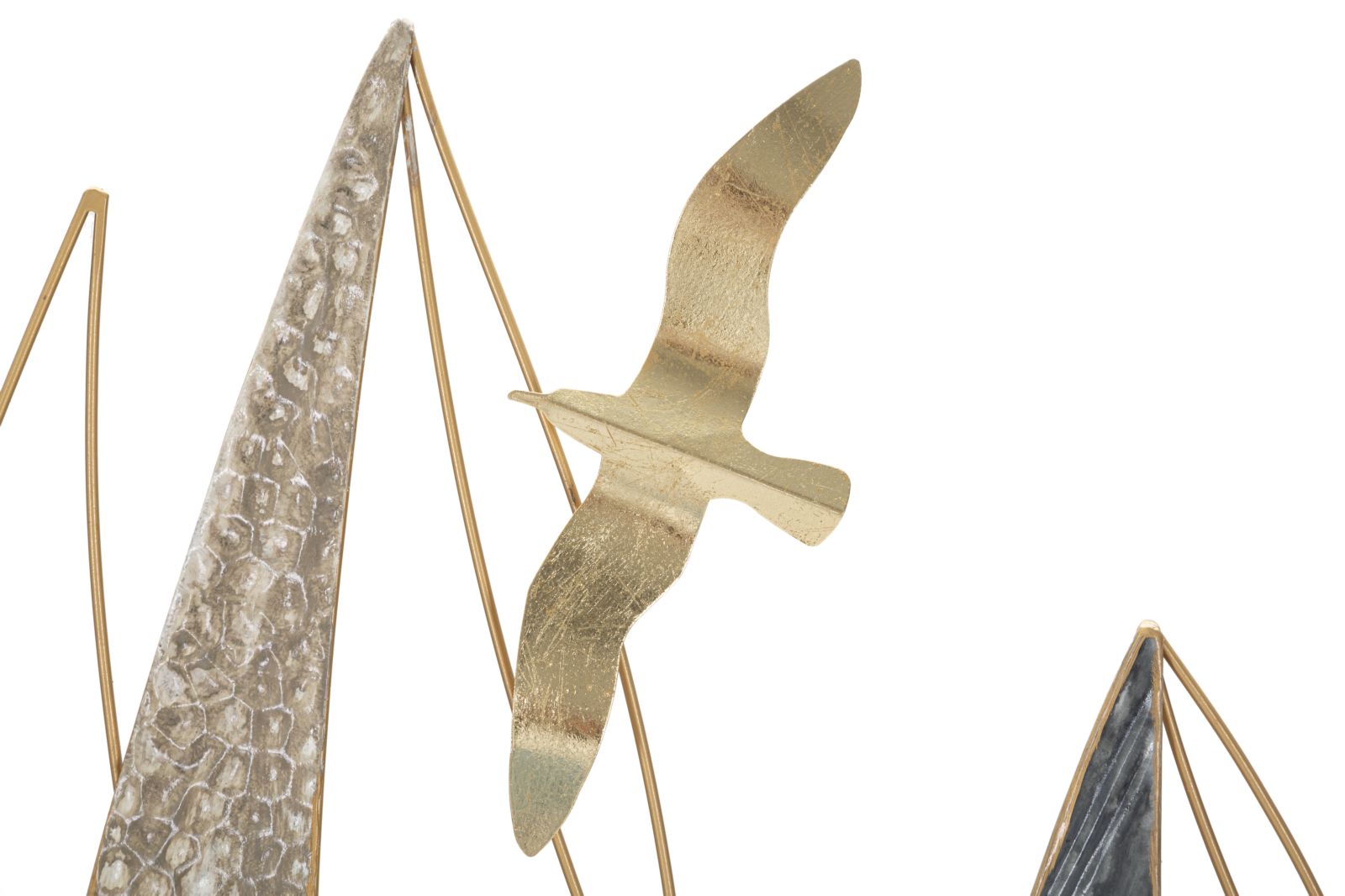 Vas Fali Panel Hajó Light 123,8x5,1x69,9 cm