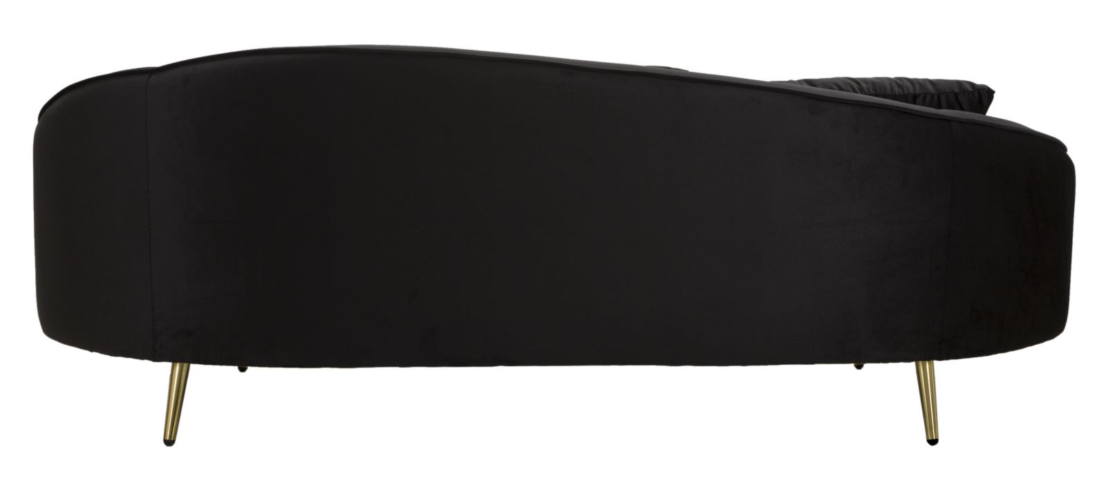 Oslo 3 Üléses Kanapé Párnával Fekete 185x84x68 cm Oslo 3 Üléses Kanapé Párnával Fekete 185x84x68 cm