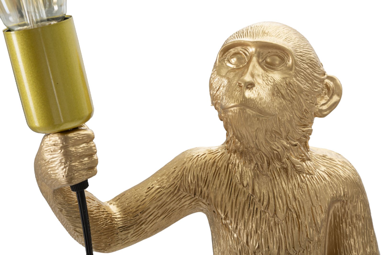 Asztali Lámpa Monkey arany Ø 26x34x55 cm Asztali Lámpa Monkey arany Ø 26x34x55 cm