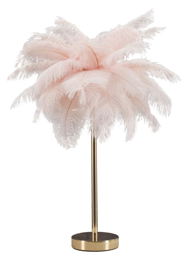 Asztali Lámpa Palm Pink Ø 40x55 cm Asztali Lámpa Palm Pink Ø 40x55 cm