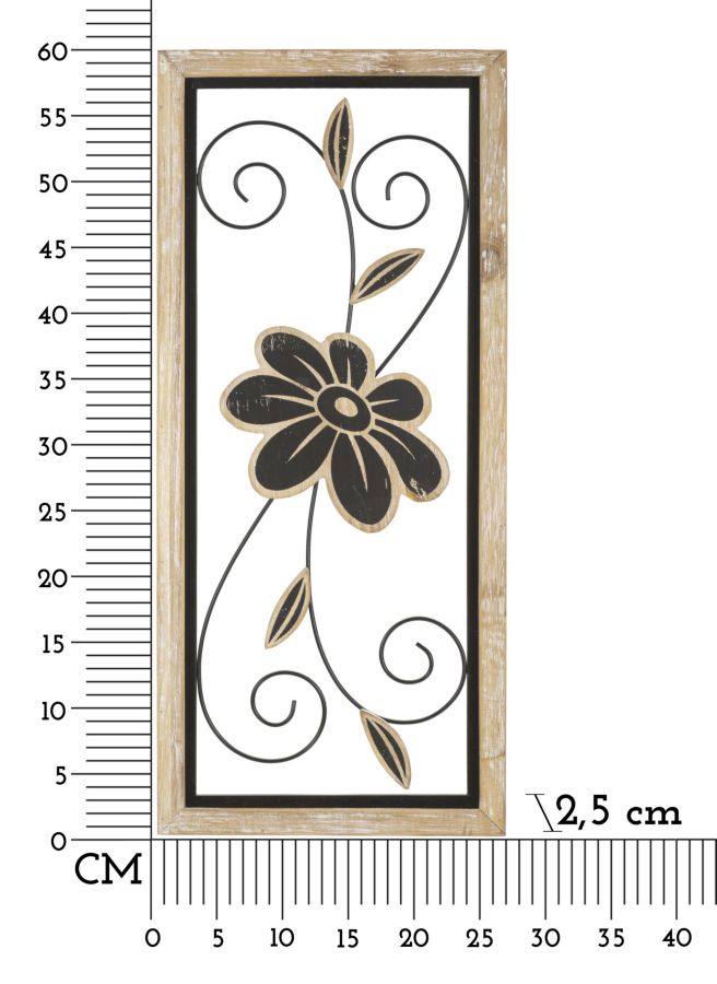 Vas/Fa Falpanel Koman -A- 26x2,5x60 cm Vas/Fa Falpanel Koman -A- 26x2,5x60 cm