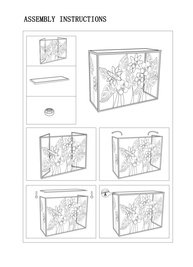 Konsol Tavasz 108x36,8x80 cm Konsol Tavasz 108x36,8x80 cm