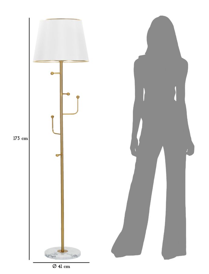 Álló Lámpa Akasztó Ø 41xx173 cm Álló Lámpa Akasztó Ø 41xx173 cm