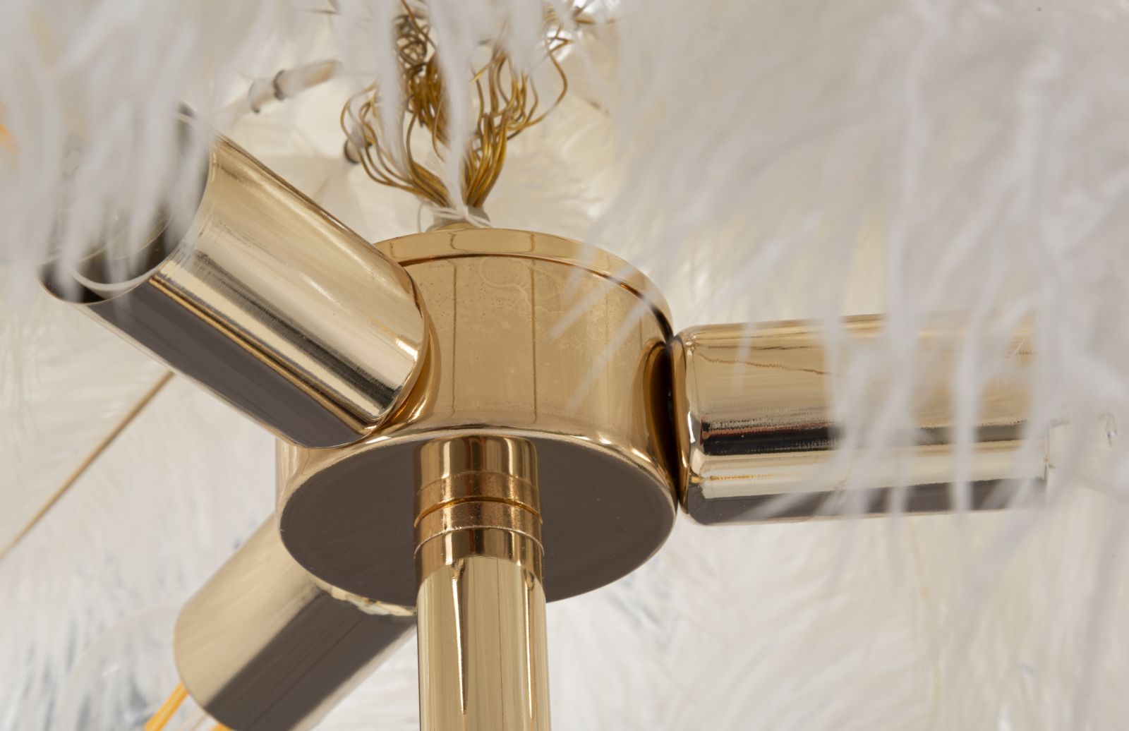 Álló Lámpa Palm Fehér Ø 55x160 cm