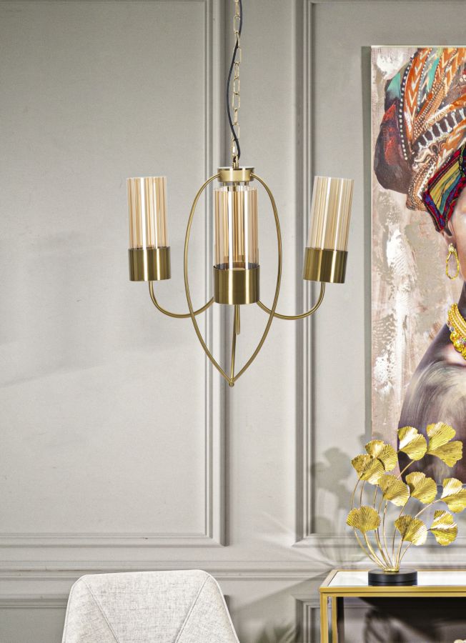 Versailles Mennyezeti Lámpa 3 Fényforrással, Ø 60x103 cm Versailles Mennyezeti Lámpa 3 Fényforrással, Ø 60x103 cm