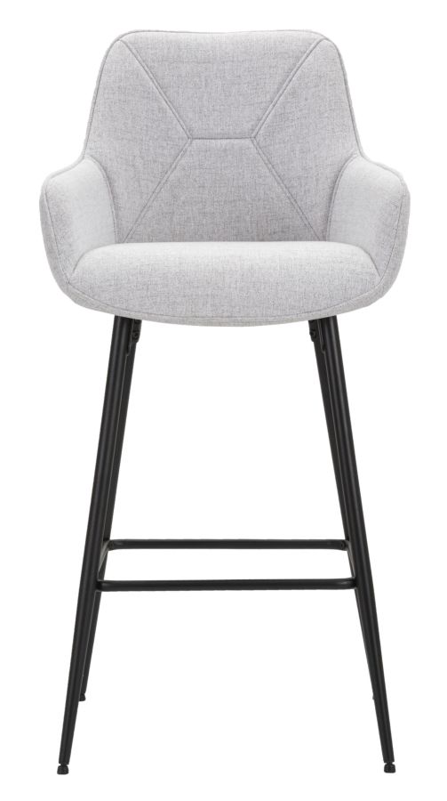 Bárszék Szürke 2 db 55x55x109 cm Bárszék Szürke 2 Db 55x55x109 cm