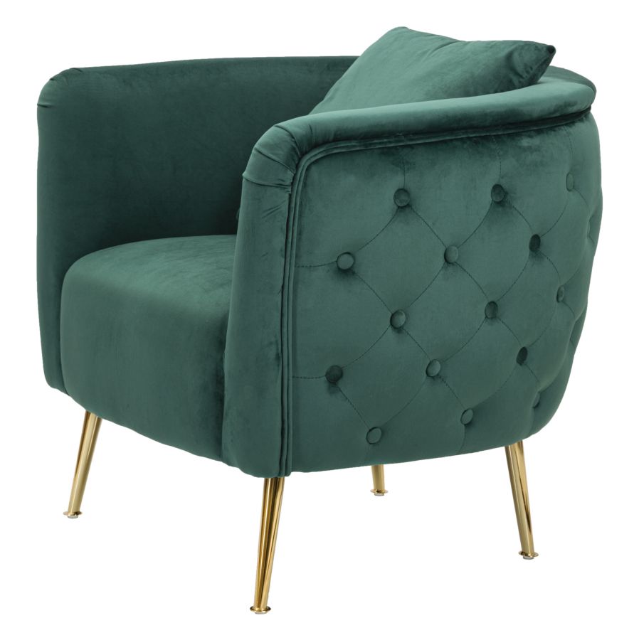 Bucarest Zöld fotel 76x74x73 cm Bucarest Zöld Fotel 76x74x73 cm