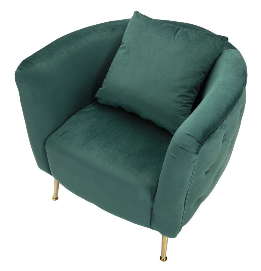 Bucarest Zöld fotel 76x74x73 cm Bucarest Zöld Fotel 76x74x73 cm