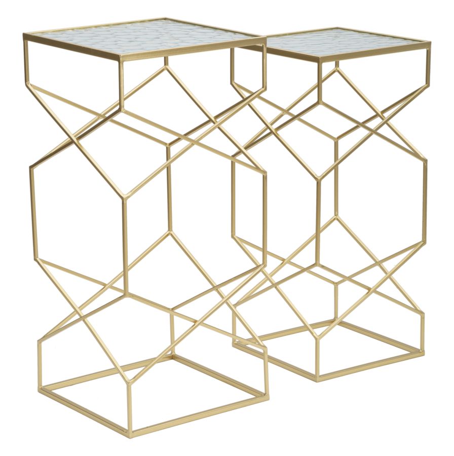 Asztalos Üvegkészlet 2 db 31,5x31,5x68-28x28x64 cm Asztalos Üvegkészlet 2 db 31,5x31,5x68-28x28x64 cm