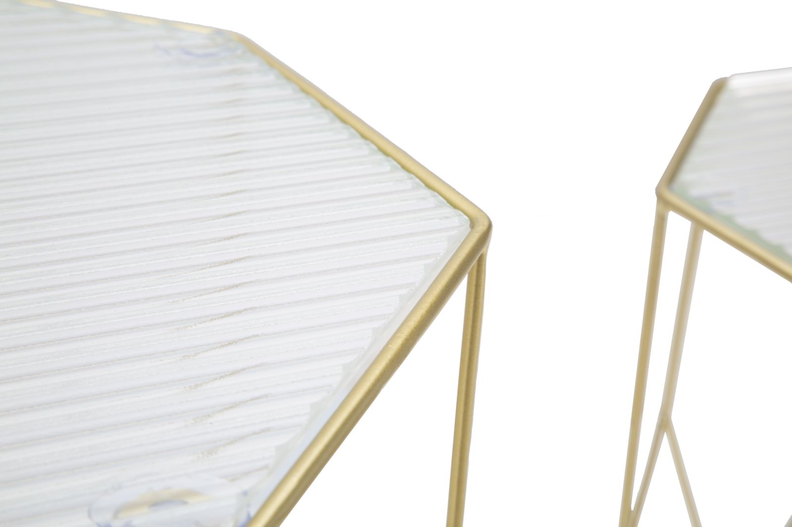 Asztal Új Üveg Szett 2 db A Ø 37x47-31x42 cm Asztal Új Üveg Szett 2 db A Ø 37x47-31x42 cm