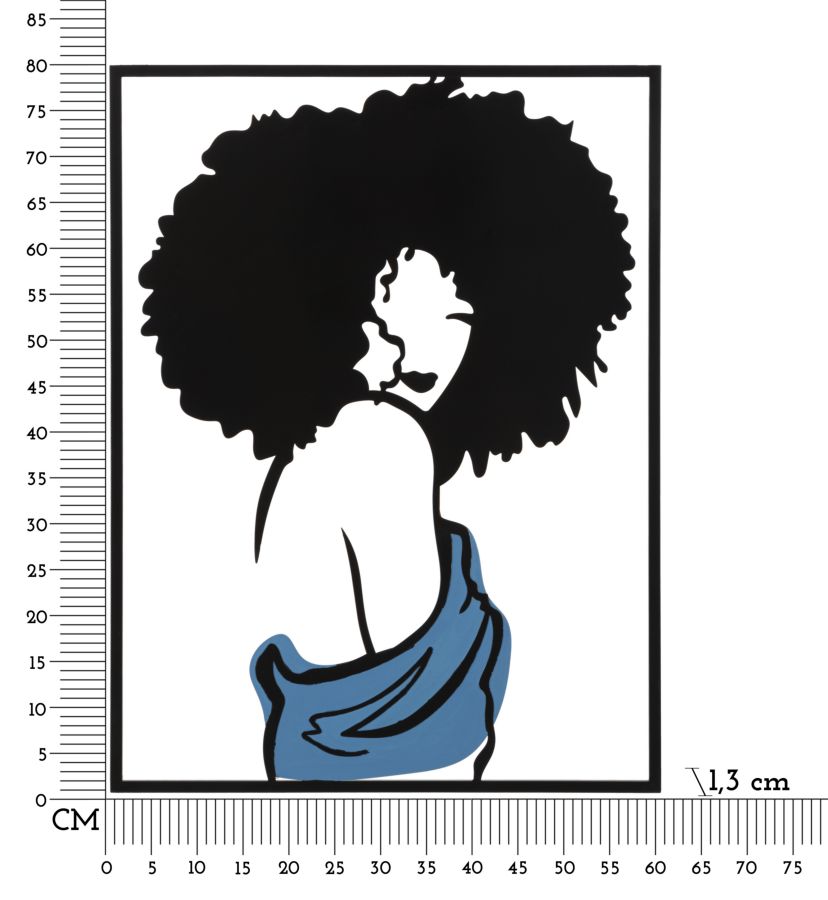 Falpanel Afef 60x1,3x80 cm