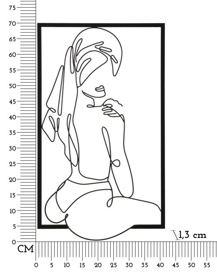 Falitáblák Muro Törölkös 40x1,3x70 cm