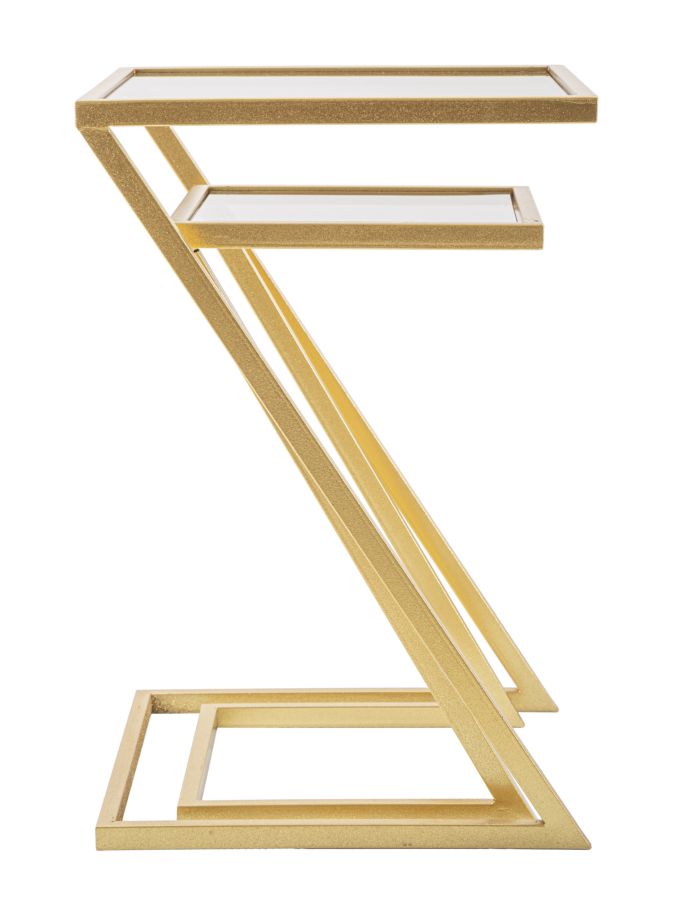 Kis Asztal Z 2 db 40x40x60-30x30x50 cm Kis Asztal Z 2 db 40x40x60-30x30x50 cm