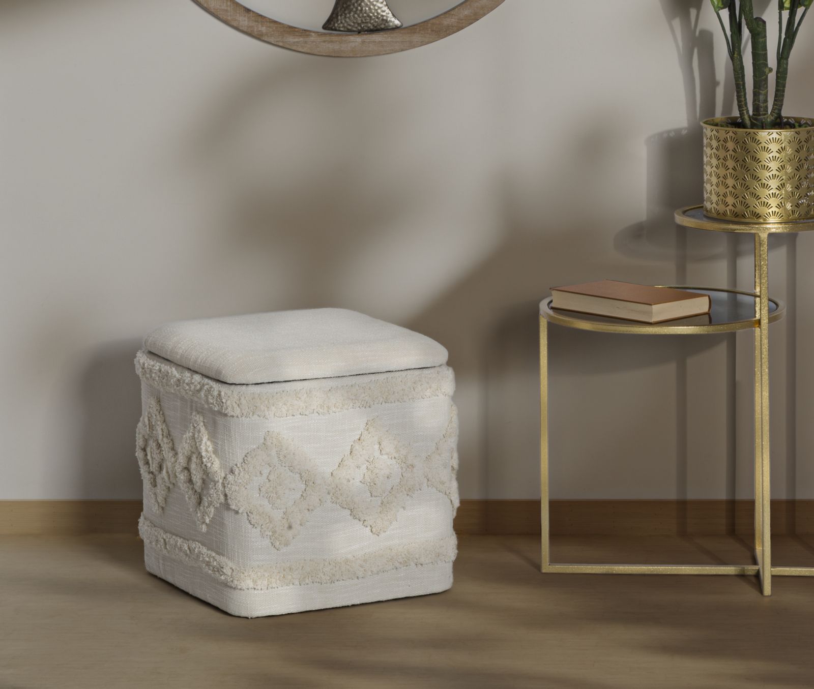 Tárolós szék Damasco Négyzet 40x40x40 cm