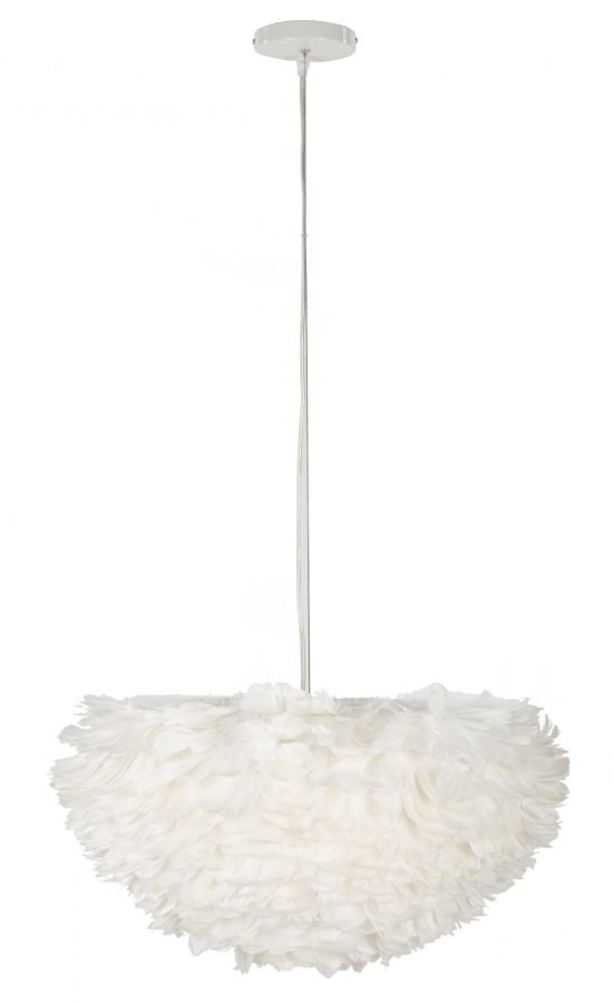Feather Ø 60x30 Mennyezeti Lámpa (Magasság Kábellel 110 cm) Feather Ø 60x30 Mennyezeti Lámpa (Magasság Kábellel 110 cm)
