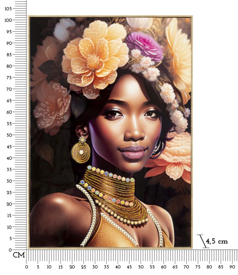 Kép Kerettel Zena -A- 72x4,5x102 cm Kép Kerettel Zena -A- 72x4,5x102 cm