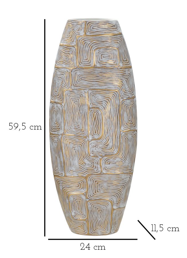 Váza Eclips Torony 24x11,5x59,5 cm