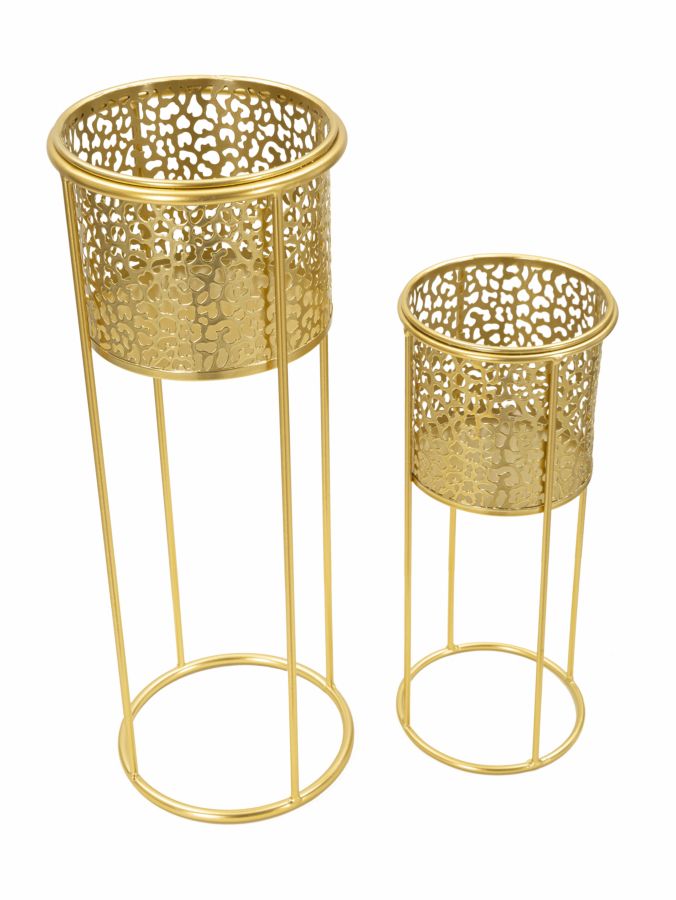 Vázatartó Nat Szett 2 db Ø 17x46-14x34 cm Vázatartó Nat Szett 2 Db Ø 17x46-14x34 cm